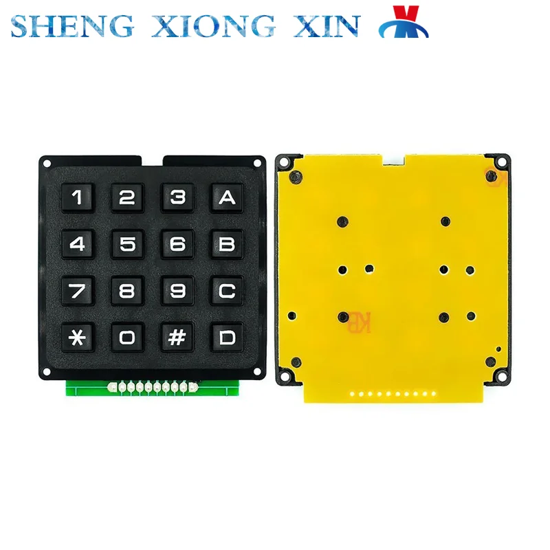 2pcs/Lot Microcontroller Keypad Pushbutton Matrix 3*4/3X4 12 Keys Module