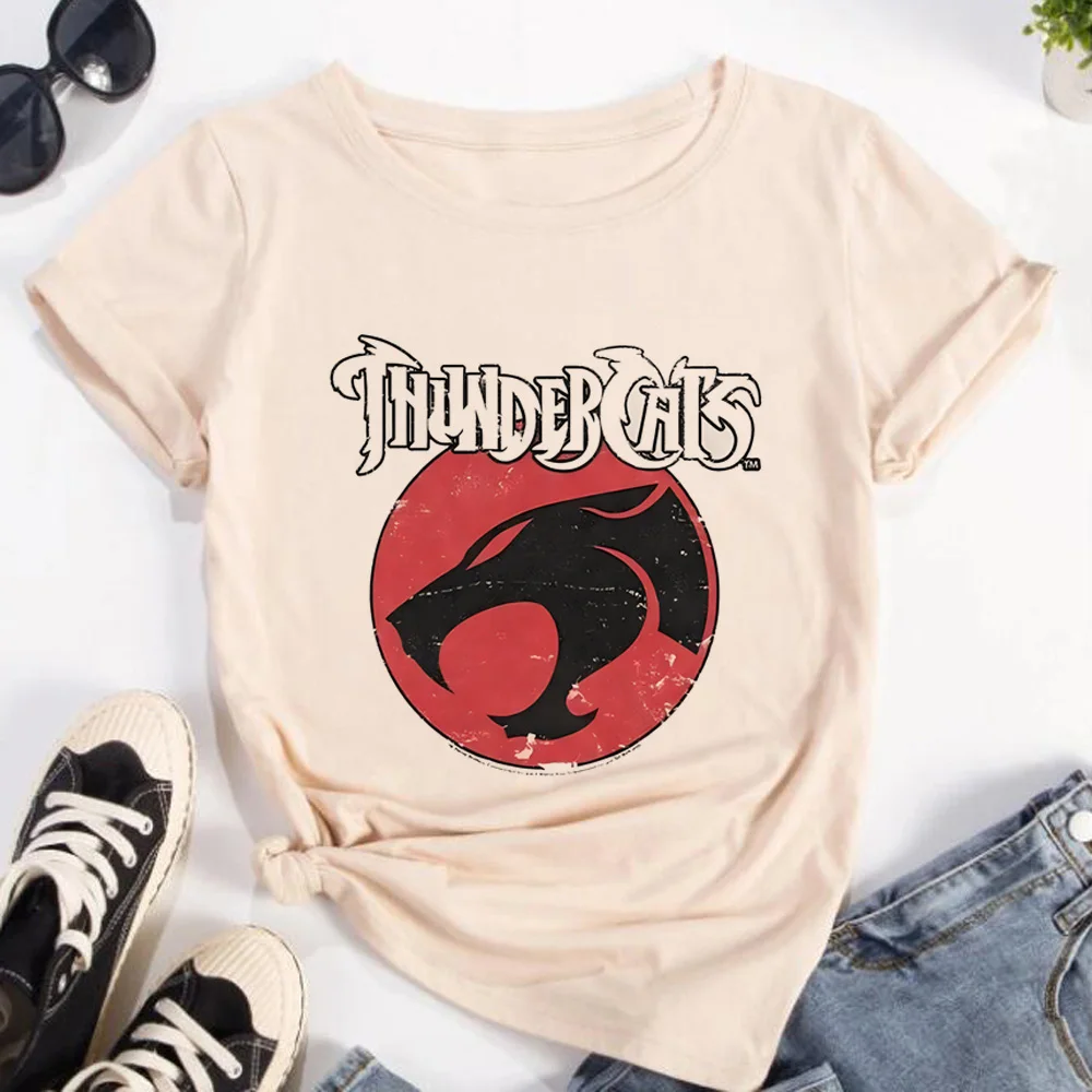 Thundercats t shirt women manga t-shirts female manga funny Japanese clothes