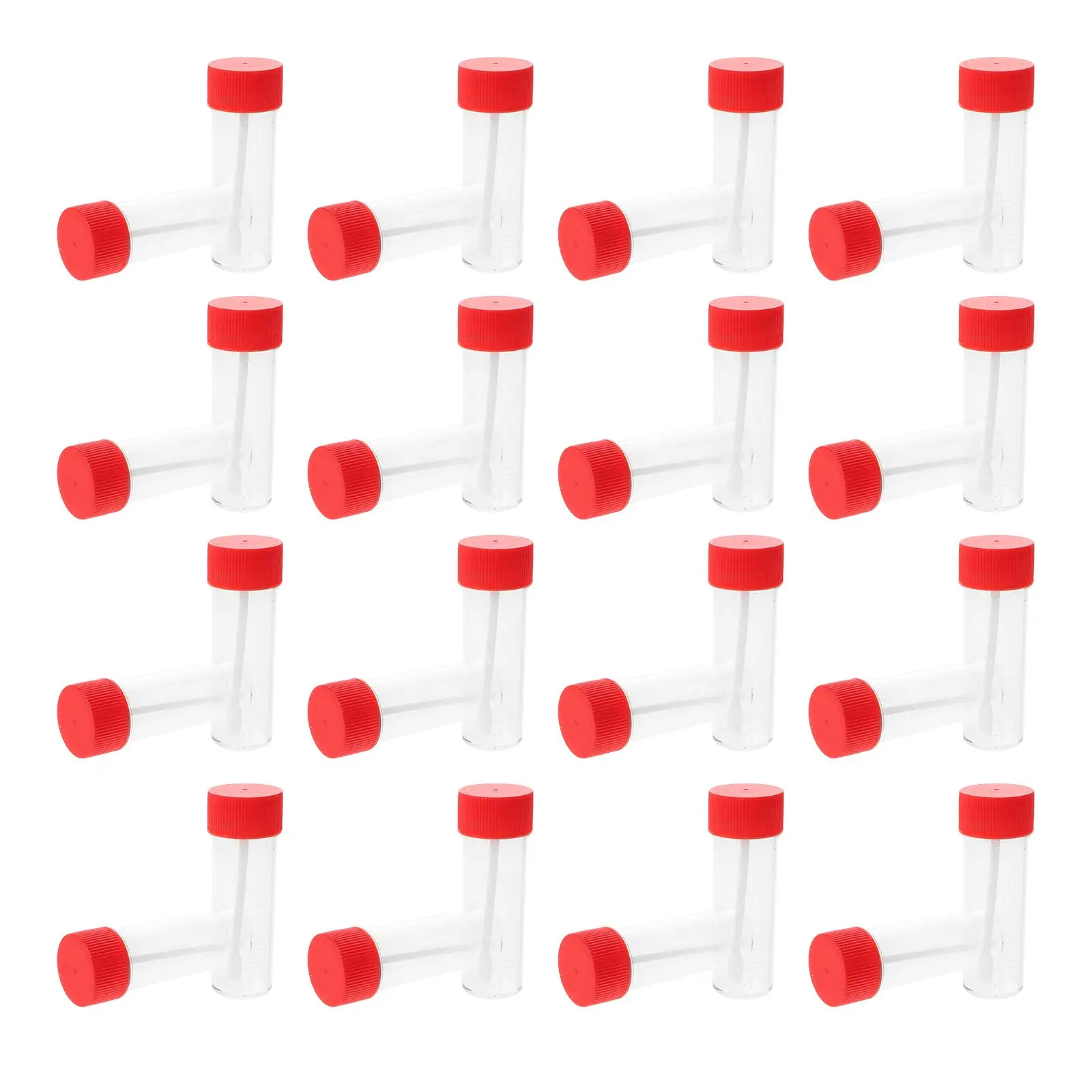 

50Pcs Plastic Collection Bottles LeakProof Specimen Cups UrineTesting Sampling Medical Veterinary StoolSample Containers