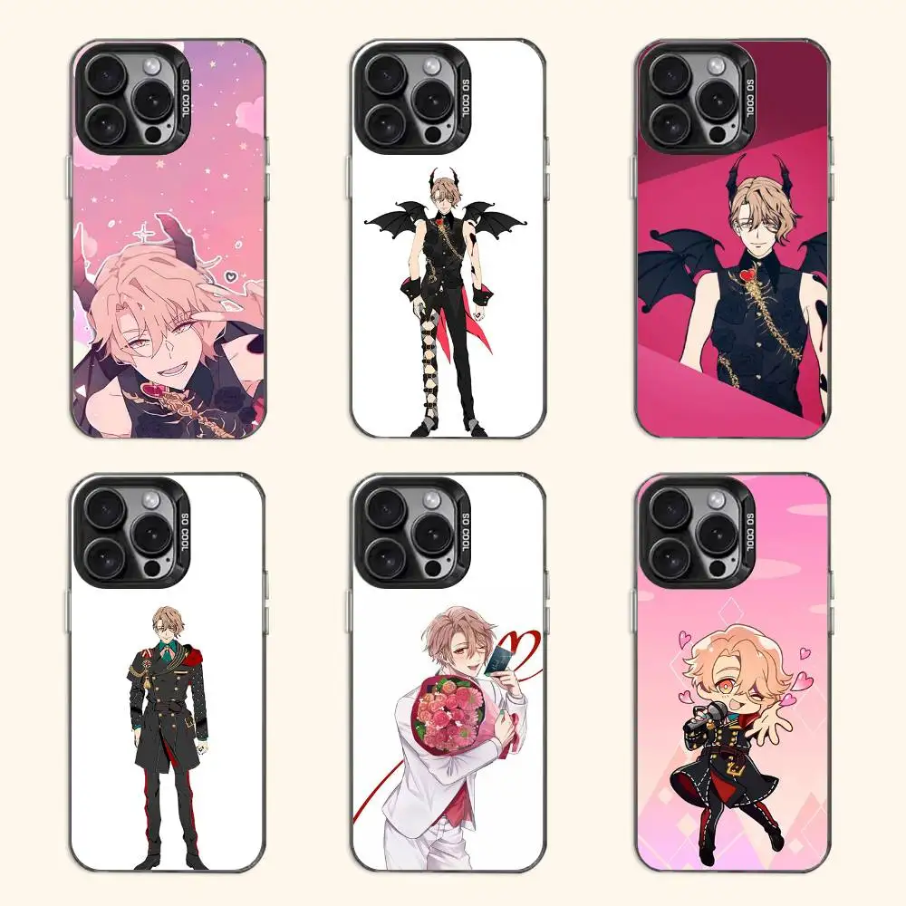 

Anime O-Obey Me A-Asmodeus Case for iPhone 11 12 13 14 15 16 17 Pro Max XS X XR Cover