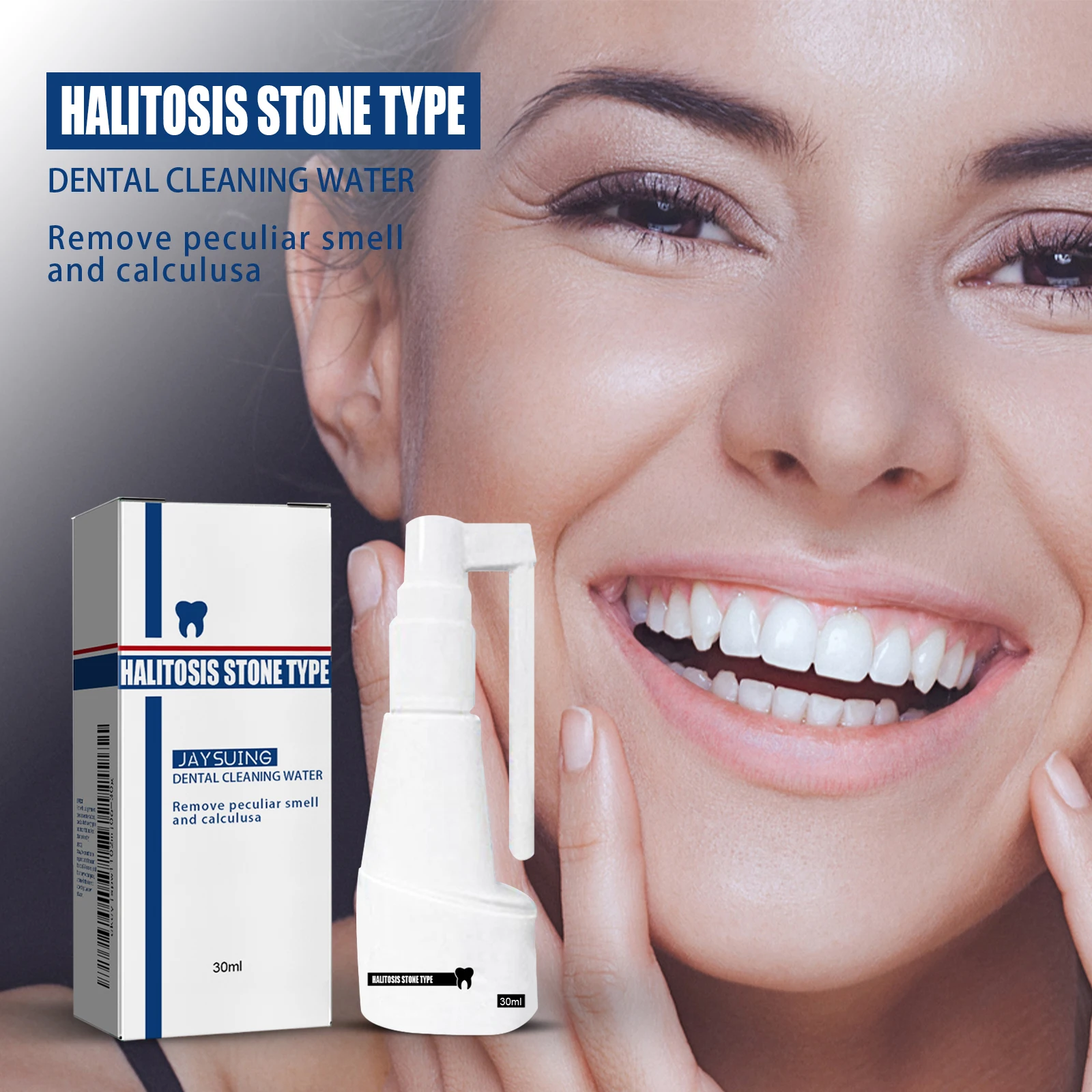 Dental Calculus Oral Spray Cleans Tartar Leaves Fragrance Remove Teeth Stains Teeth Whitening Care Cleaning Oral Hygiene Spray