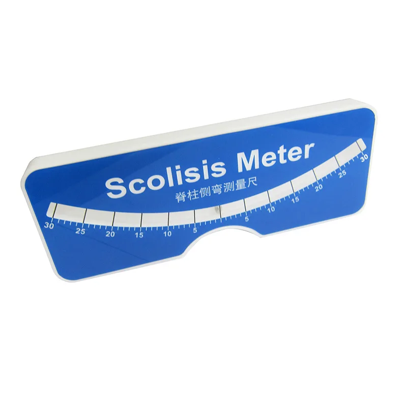 Scoliometer ทางการแพทย์ข้อเสนอแนะ,วัดและทดสอบ Meter สำหรับการวินิจฉัยกลับและกระดูกสันหลัง Scoliosis ในผู้ใหญ่หรือเด็ก