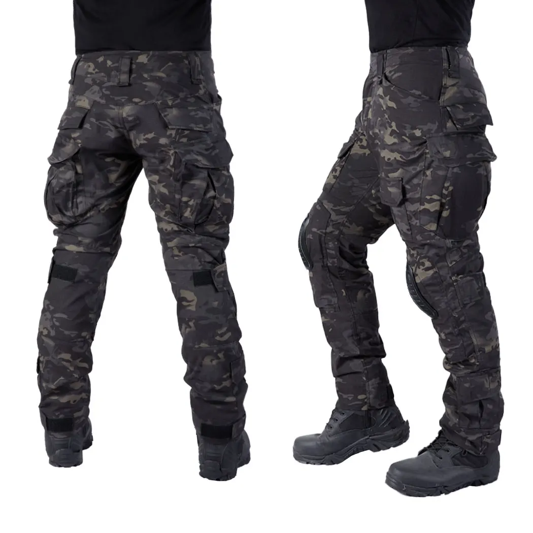 Imagem -02 - Idogear-calças de Combate Masculinas com Joelheiras Calças Táticas Bdu mc 3206 Gen2