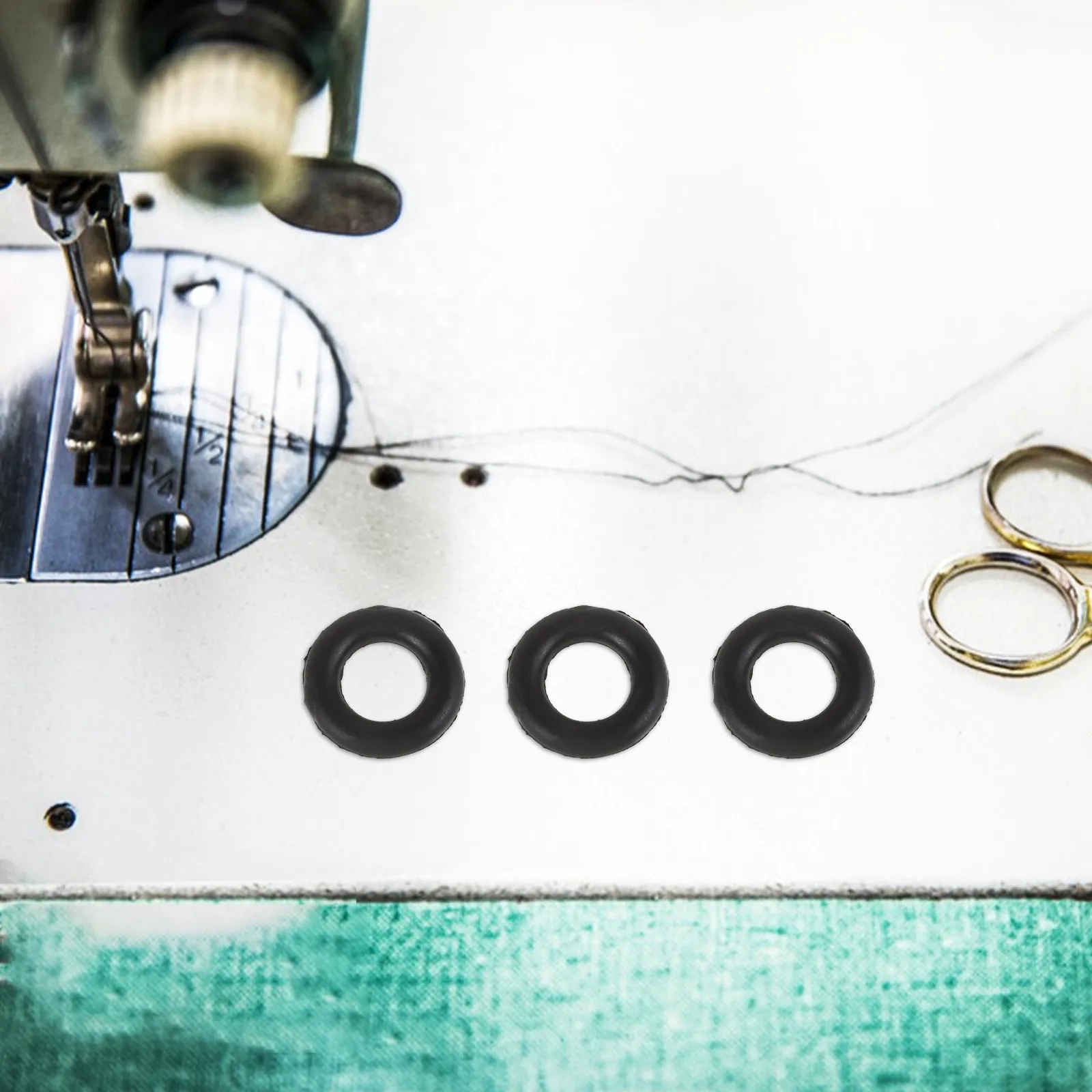 

5Pcs Sewing Machine Winder Ring High Grade Rubber Construction Long Service Life Universal Fit Sewing Machine Accessories