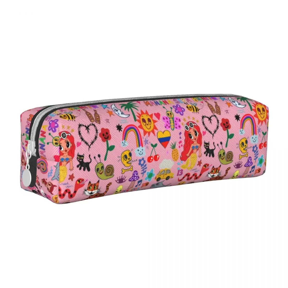 

Fun Manana Sera Bonito Karol G Pencil Case Pouch Pen Box for Girl Boy Big Capacity Bag Students School Gifts Accessories