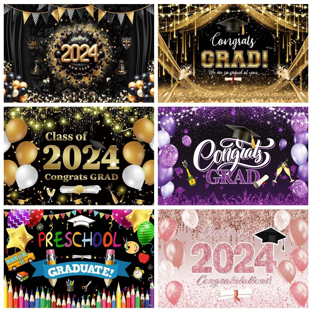 YeelsGraduation Season Theme Backdrop, Rick Photography, Bachelor Cap Background, Photo Studio, Vinyl Photophone Poster