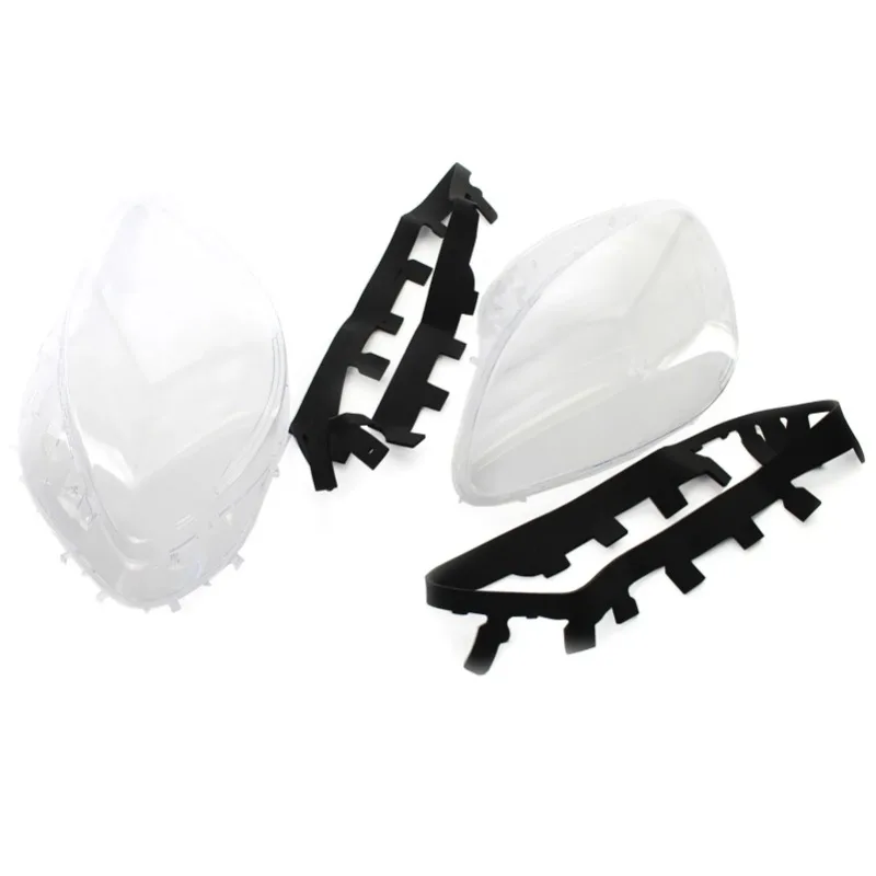 1 Pair Car Headlight Lens Cover Headlamp Lens Plastic Shell Cover Headlight Assembly Replacement for Corvette C6 2005-2013