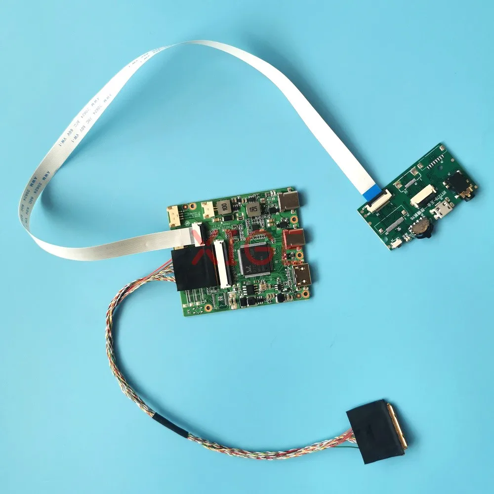 

For LTN160AT06-A01/H01/T01/U01 TYPE-C LVDS 40 Pin Laptop Matrix Mini-HDMI USB-C 1366x768 16" Controller Driver Board DIY Kit