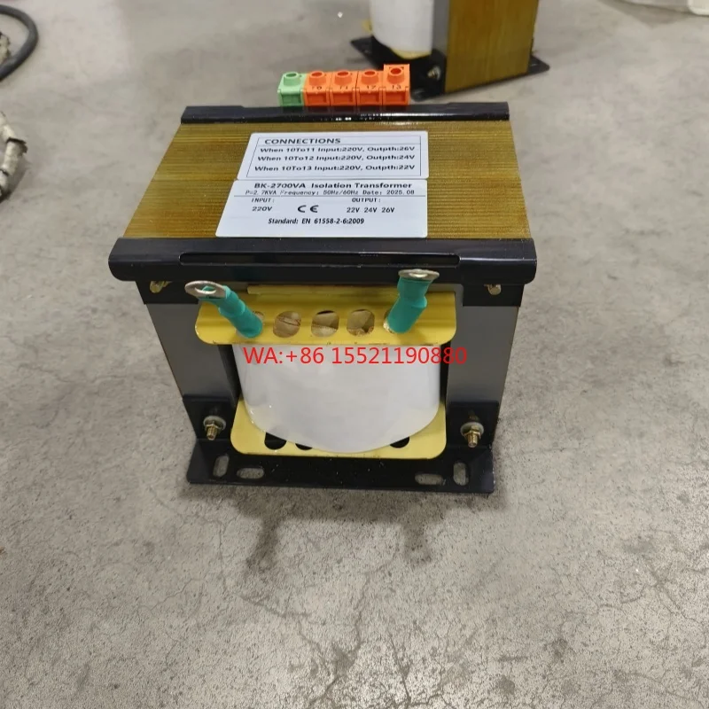 50-2000VA Input 220V Output 12V/24V/36V/110V for Appliances BK Control Transformer