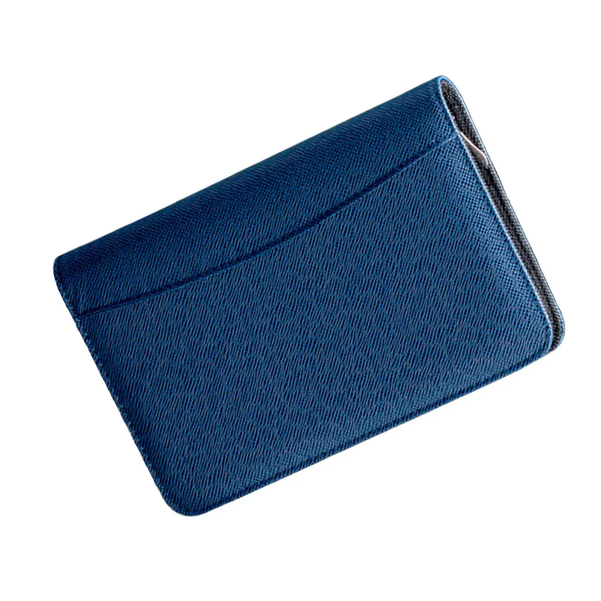 

PU A6 Zipper Notebook with Calculator 4 Card Slots Large Cash Pocket 6 Ring Binder Loose Leaf Notepad for Business