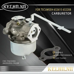 632615 Carburetor For Tecumseh 631068 631918 631827 632208 632589 520-940 056-304 13147 Carb H30 H35 H50 3.5HP Motor with Gasket