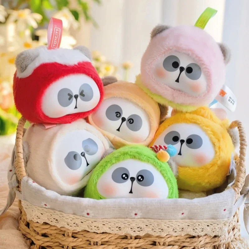 

Original Blind Box Mr Pa Series Of Mysterious Boxes Of Chinese Spoon Cute Panda Doll Bag Pendant Decoration Toy Christmas Gift