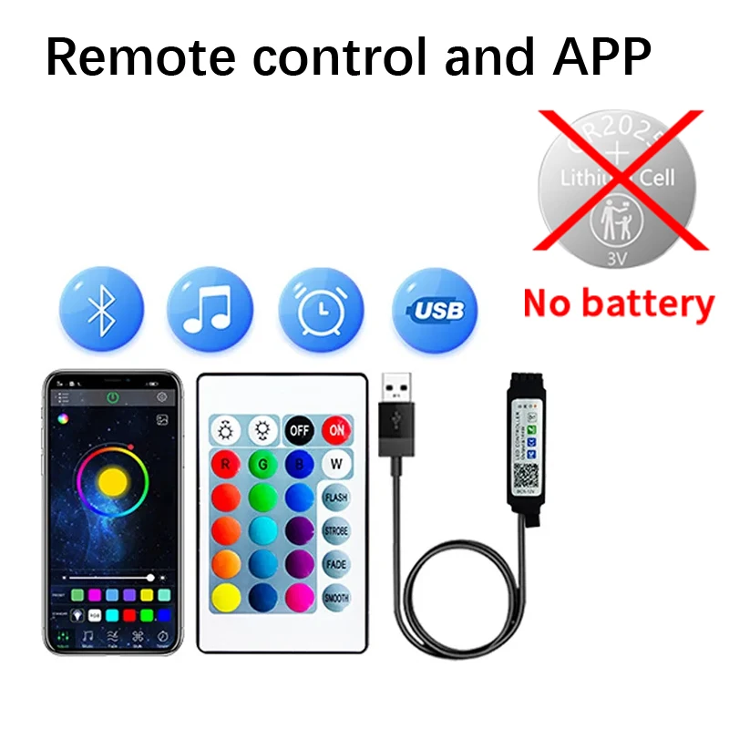 WS2812B Remote Control Board 24k Bluetooth remote control board and 24k IR remote control board