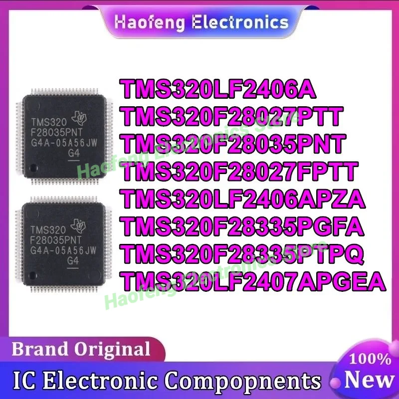 

TMS320LF2406A TMS320F28027PTT TMS320F28035PNT TMS320F28027FPTT TMS320LF2406APZA TMS320F28335PGFA TMS320F28335PTPQ TMS320LF2407AP