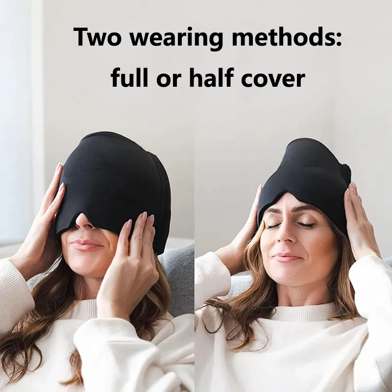 Cold And Hot Therapy Headache Relief Cap Natural Remedy To Relieve Pain And Safe For Daily UseHigh Quality No Odor Gellce Cap