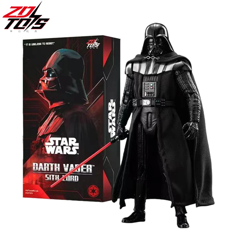 ZDTDS Star Wars Action Figure Mandalorian Din Djarin Darth Vader Grogu Storm Trooper Luke Skywalker Joint Movable Toy Model Gift