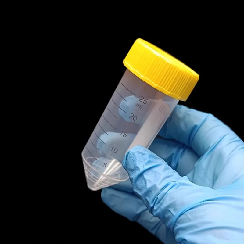 Picture 7: Centrifuge Tubes15ml 25ml 50mL Sterile Flat Conical Bottom, PP Test Tubes Leak-Proof Screw Cap  Plastic Container with Graduated