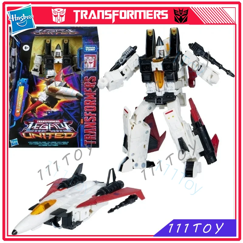 

In Stock Hasbro Transformers Classic Toys Legacy United Voyager Class G1 Ramjet Action Figure Robot Toy Collectible Gift Hobbies