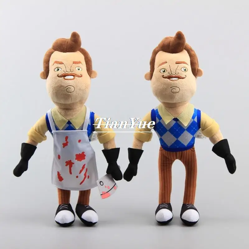 Anime Halloween Hello Neighbor Terror  GAME Dark Children's Christmas Gift toy 30cm