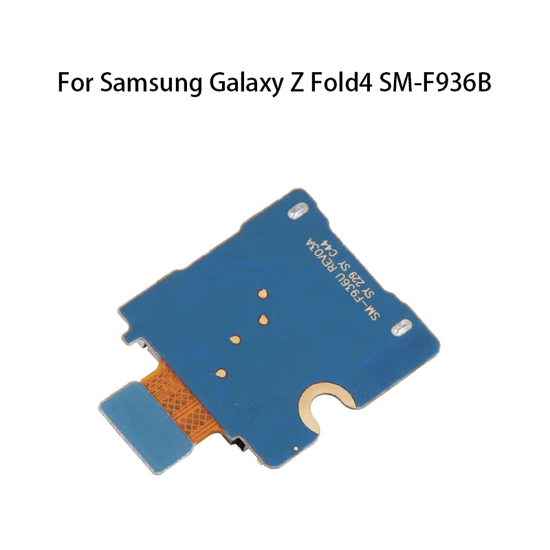 Sim Card Reader Tray Flex Cable Socket Slot Holder Connector Contact Plug For Samsung Galaxy Z Fold4 SM-F936B