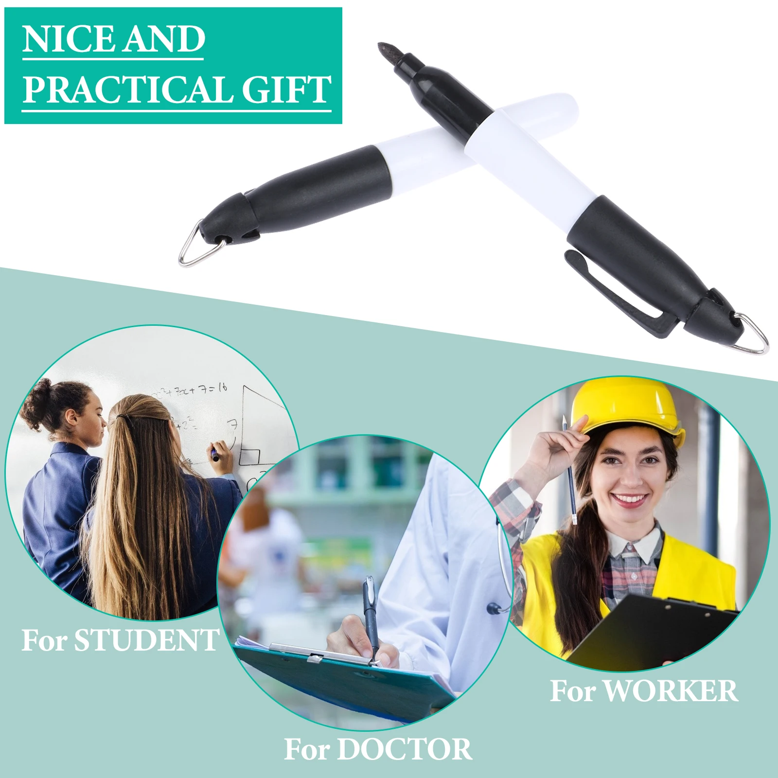 50 шт., перманентные мини-маркеры для гольфа