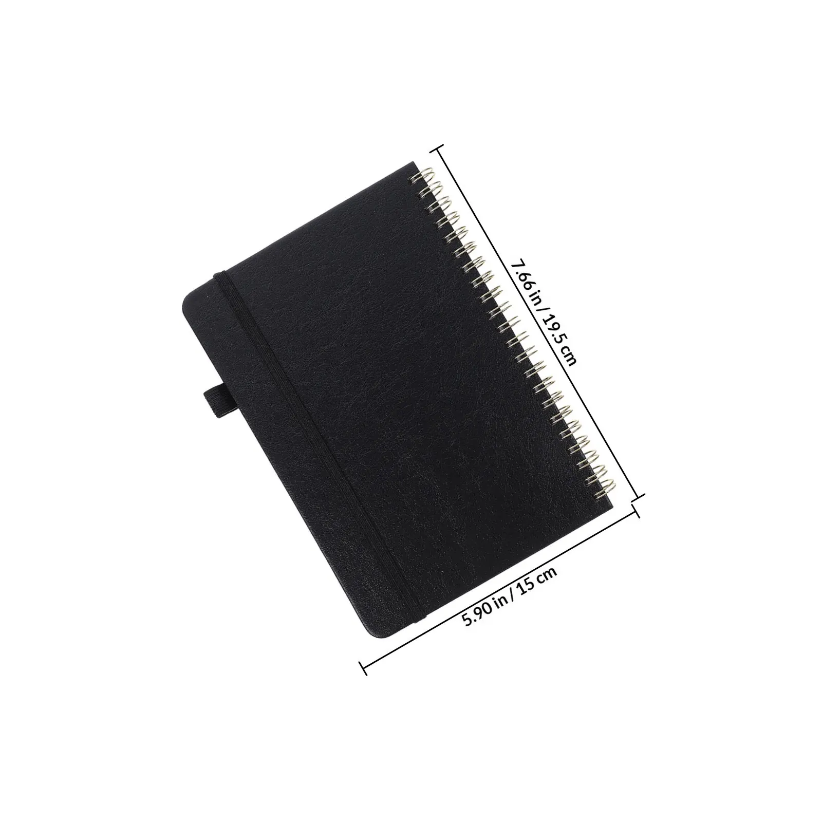 Portable Password Notebook B6 with Alphabetical Tabs, Pen Holder & Elastic Band for Secure Password Management