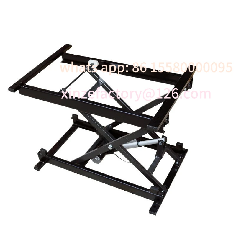 

Customizable hardware coffee table dining table lifting function rack