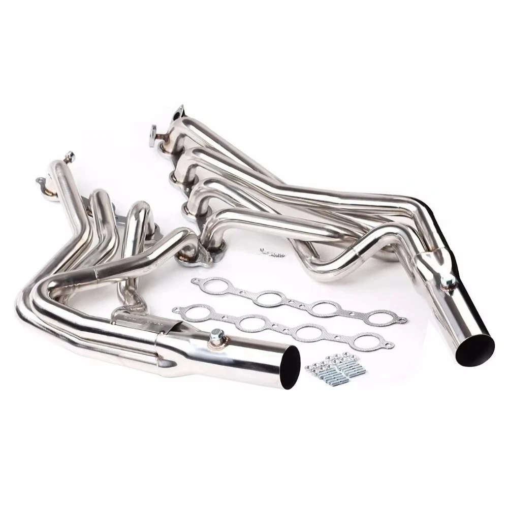 RACE EXHAUST HEADER Stainless Steel Silver 1998-2002 for CHEVY CAMARO FIREBIRD TRANS AM SBC V8 LS1 5.7L
