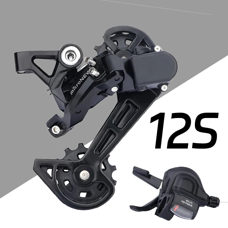 MicroNEW 12速リアディレイラーMTBバイク 12速グループセット 自転車