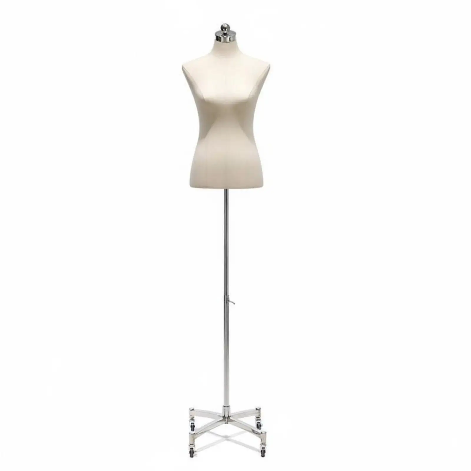 Mannequin en mousse facile à façonner, demi-torse féminin, base stable, mannequin de couture pour tailleurs, couturières, magasins de vêtements