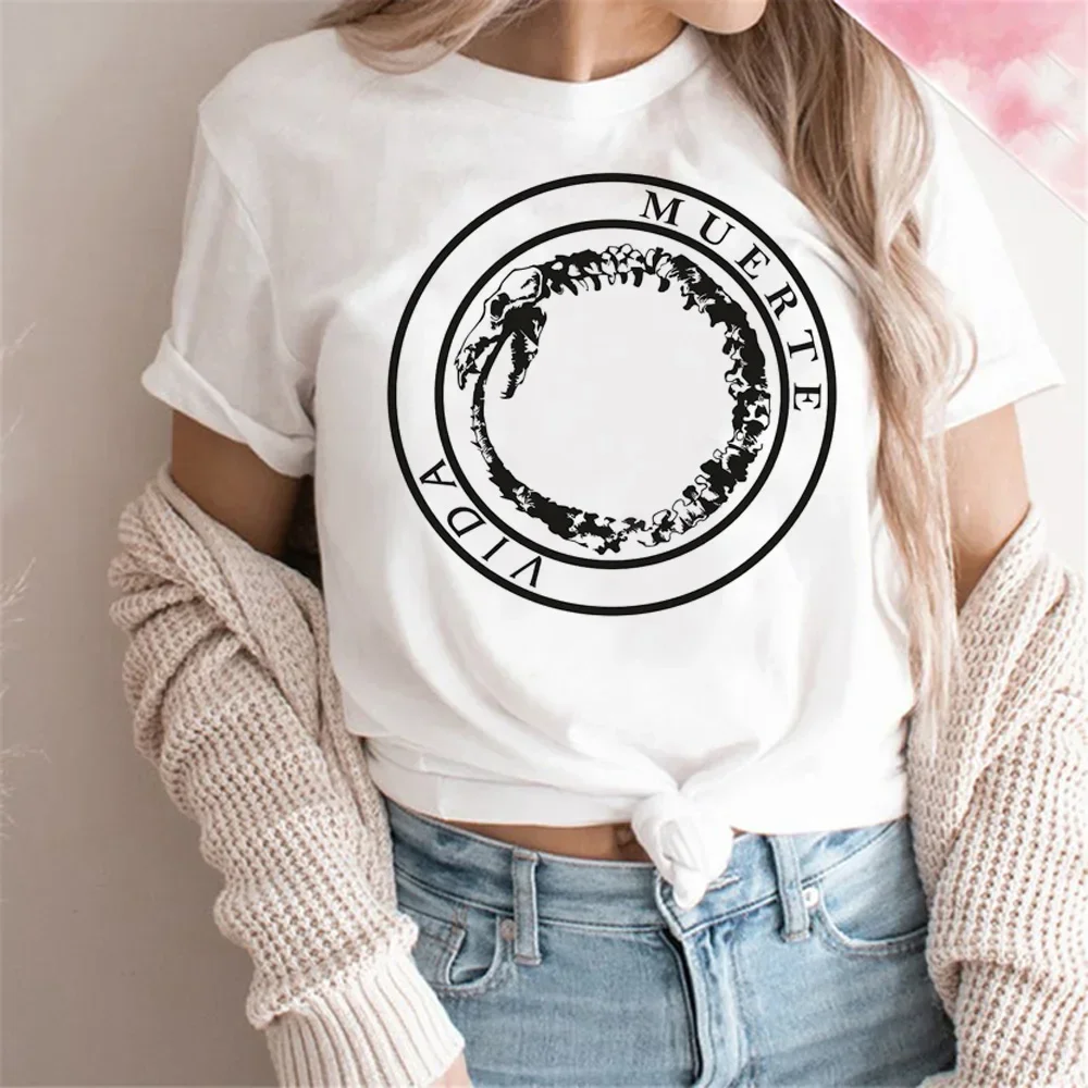 Canserbero Tshirt Women Streetwear T-shirts Girl Harajuku Comic  Women Clothing