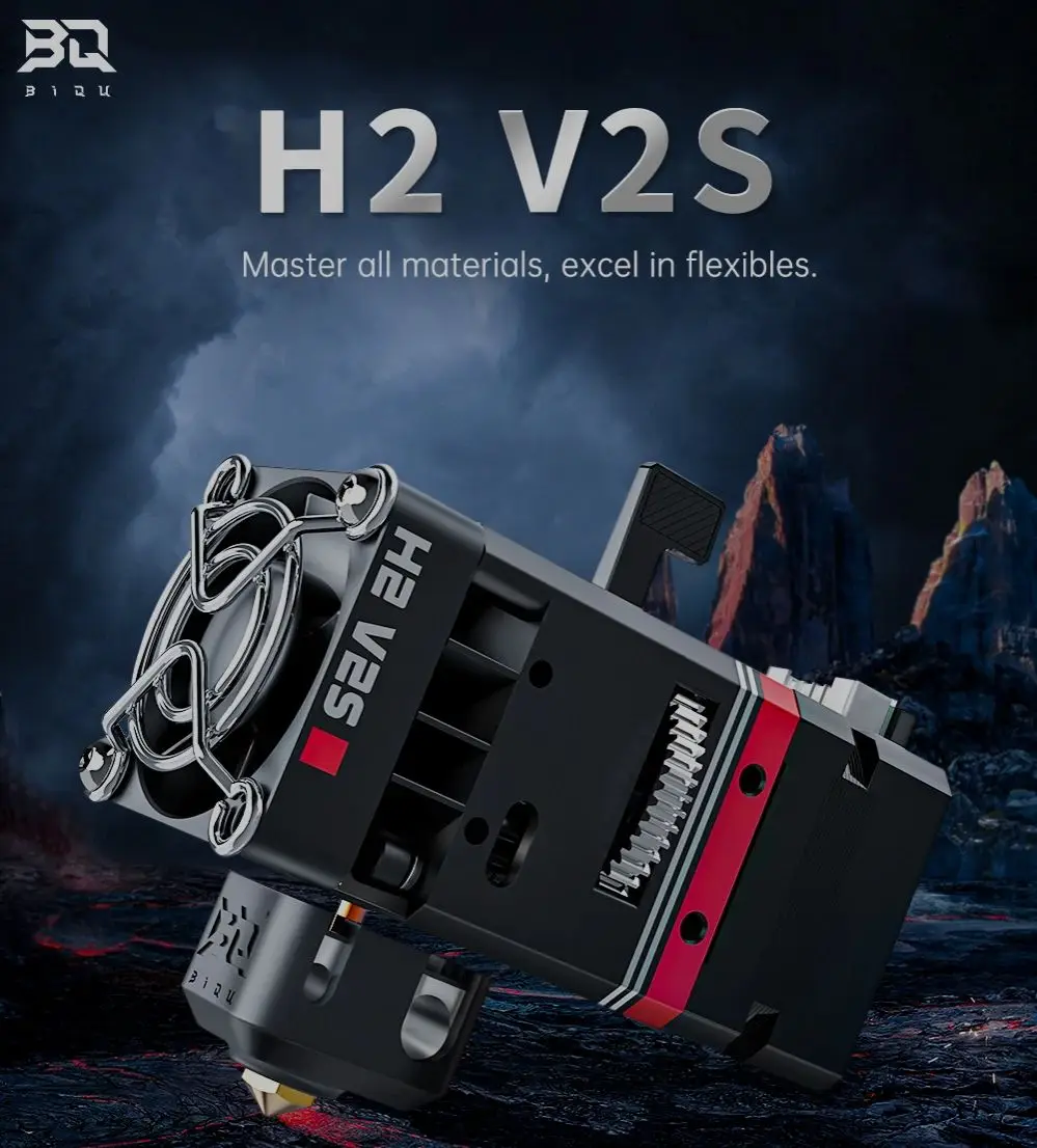 

BIGTREETECH H2 V2S Экструдер с прямым приводом, двойная шестерня, детали 3D-принтера Hotend для Ender3 V2 CR10 BX Artillery VS DDB TITAN Экструдер