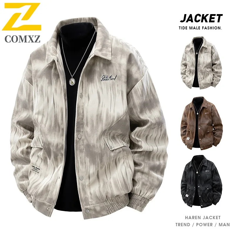 

COMXZ 2025 Spring Autumn M 8XL Youth Light Trend Fashion Casual Plus Size Jacket Price 148