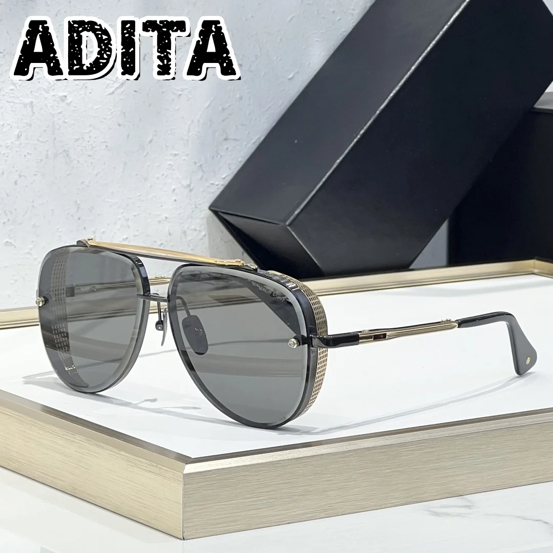 ADITA MACH EIGHT Limited Edition Top Quality Sunglasses for Women and Men Size 62-12 Titanium Luxury Brand Designer Sun glasses