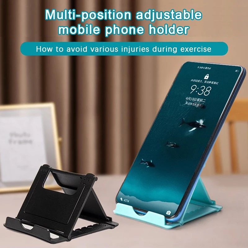 Portable Phone Lazy Holder Multi-angle Adjust Universal Foldable Mobile Phone Tablet Desk Stand Holder Accessories-F(x)