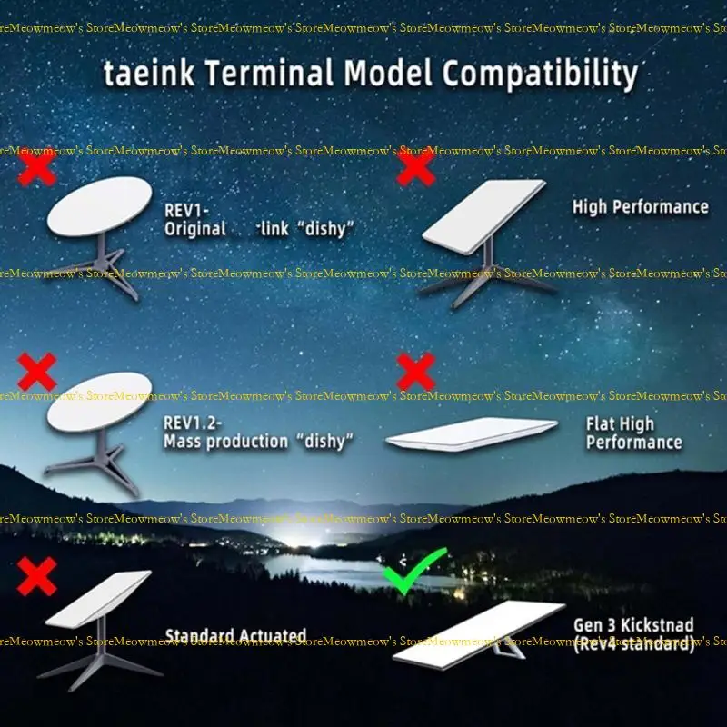 Placa montagem parabólico satélite W91A para pratos padrão satélite Gen3, aço inoxidável
