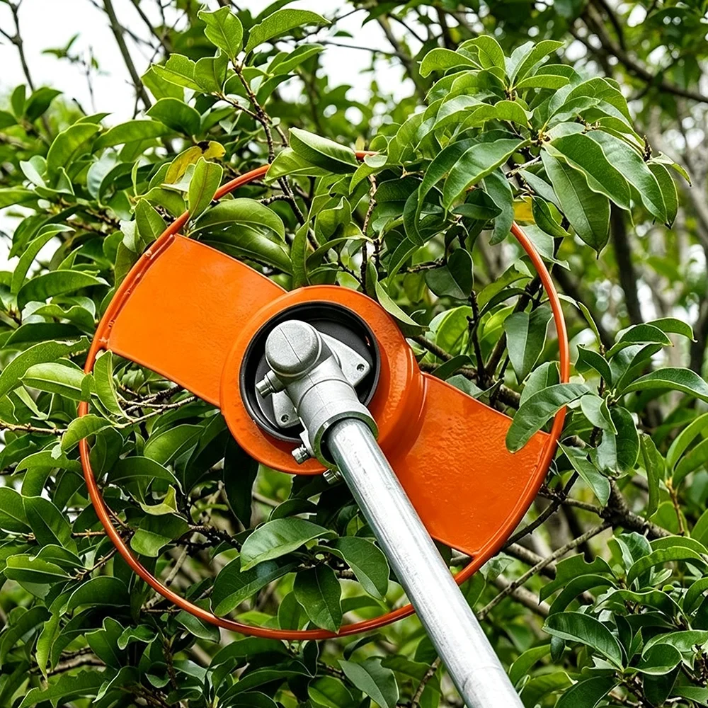 Rasentrimmer-Abdeckung, Sämlings-Schutzdeckel, Rasenmäher-Klingenschutz, Gartenwerkzeug-Zubehör für die Kantenbearbeitung im Garten und Obstgarten – Detail 2