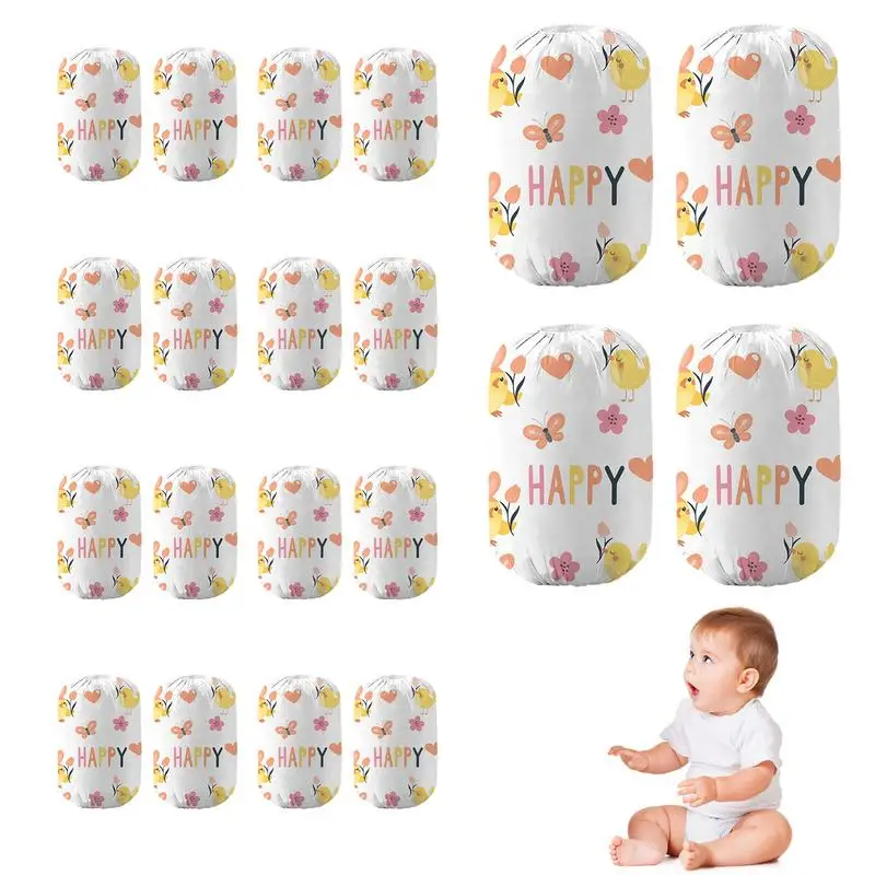 Baby Long Sleeve Bib Mess Proof Sleeves For Toddler 20pcs Sleeves For Babies And Toddler Weaning Smock Bib Baby Apron For