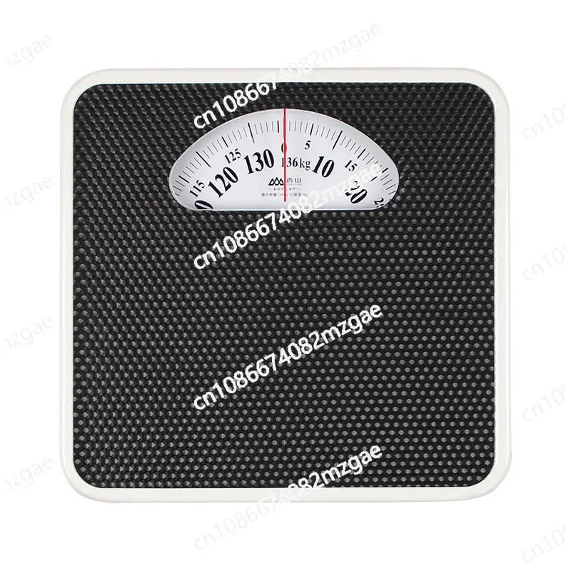 Household durable and simple mechanical scale, human body weighing pointer type healthy spring scale, no electricity required