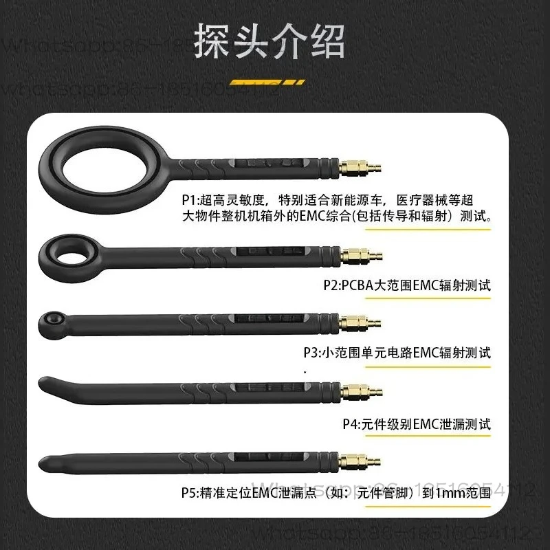 FOSTTEK EMC Professional Receiver (including Spectrum Meter + Signal Generator) + EMC Probe + Amplifier