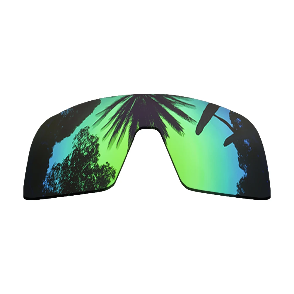 Green Mirrored Polarized Replacement Lenses for Sutro Sunglasses Frame 100% UVA & UVB