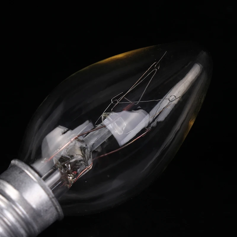 

C7 7/10W E12/E14 Warm White Bulb 110/220V Christmas Chandelier Plug-in Salt Lamp Candle Light DIY Lighting Accessories