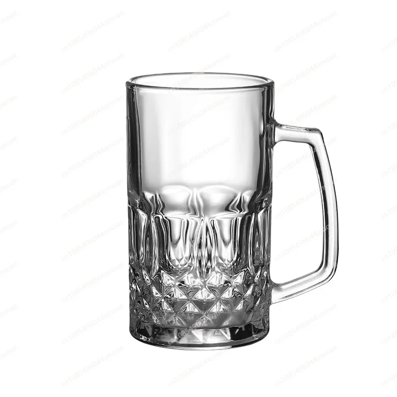 

Commercial beer mug 500ml large draft beer mug