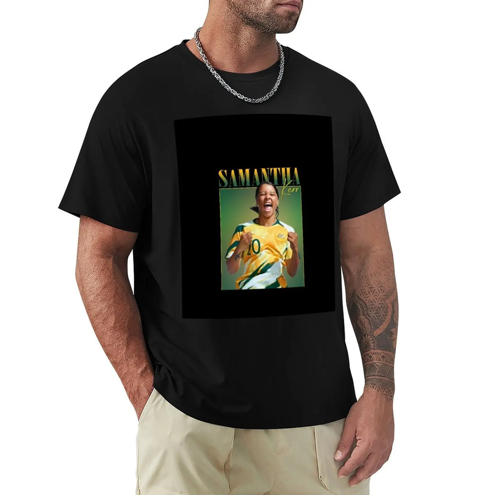 australian kerrpow T-Shirt Work Wear Short Sleeve T-Shirt