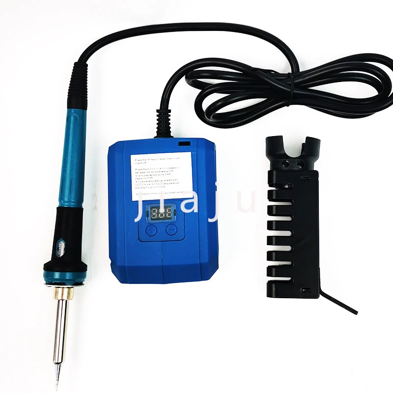 60W Digital Electric Soldering Iron for Makita /for Dewalt 18V 20V Battery 300-510℃ Adjustable Soldering Station 936M Solder Tip