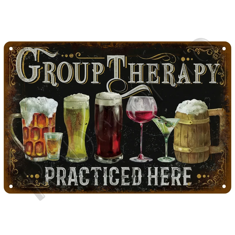 Drink Cold Beer Wine Metal Sign Poster Whiskey Plaque Vintage Tin Sign Home Wall Decor For Bar Pub Man Cave Decorative Plates