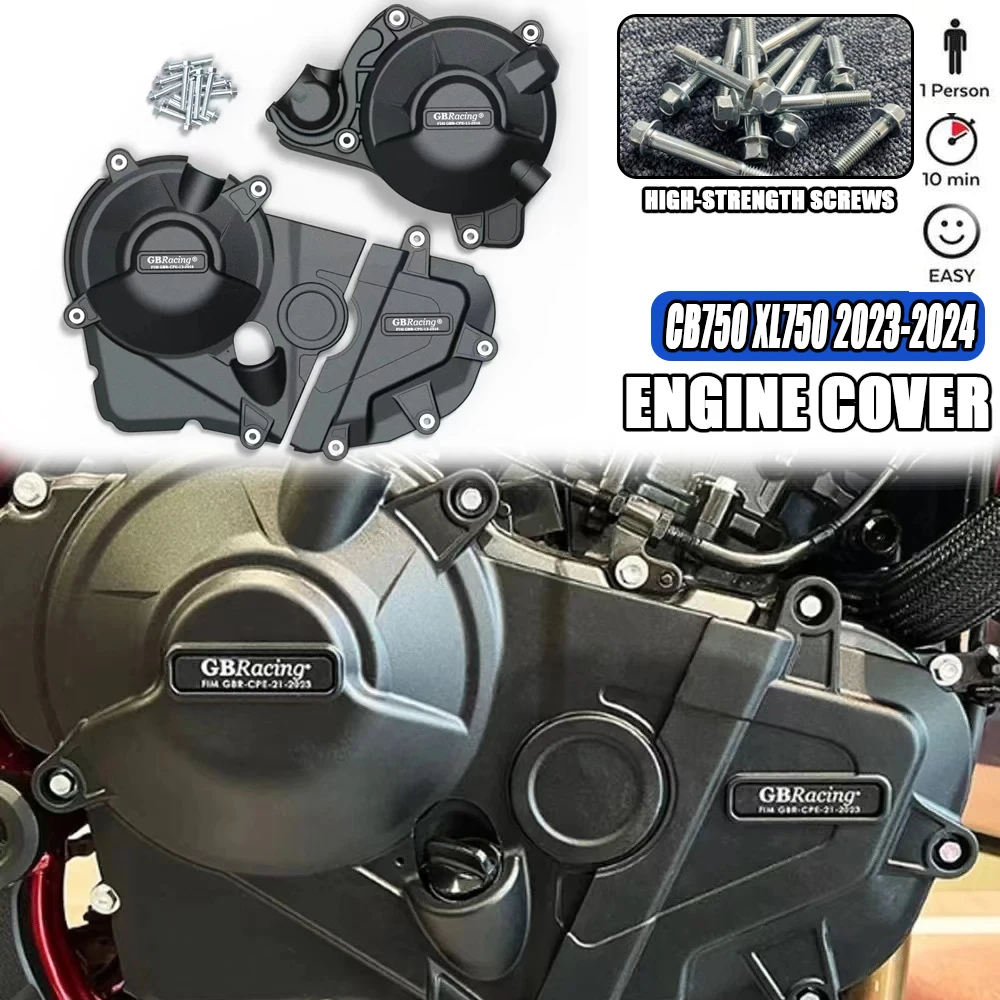 

Motorcycle Engine Cover Protection for HONDA CB750 Hornet 2023-2024 XL750 Transalp 2023-2024