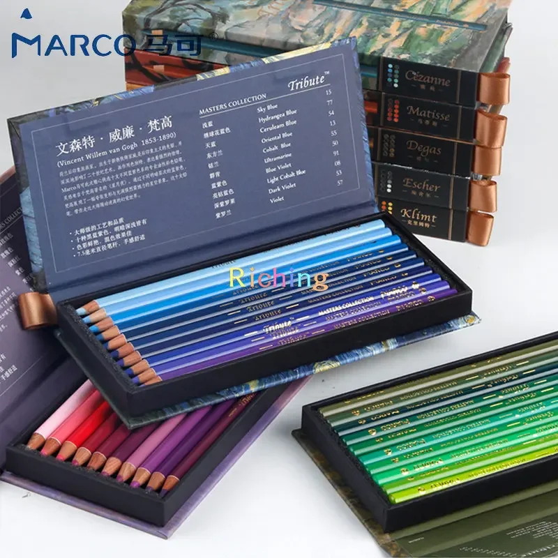 Marco Tribute Masters Collection – Colored Pencils Set of 80