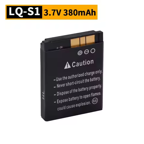 3.7V 380mAh LQ-S1 Smart Watch Battery lithium Rechargeable Battery For Smart Watch QW09 DZ09 W8 Universal Watch Battery