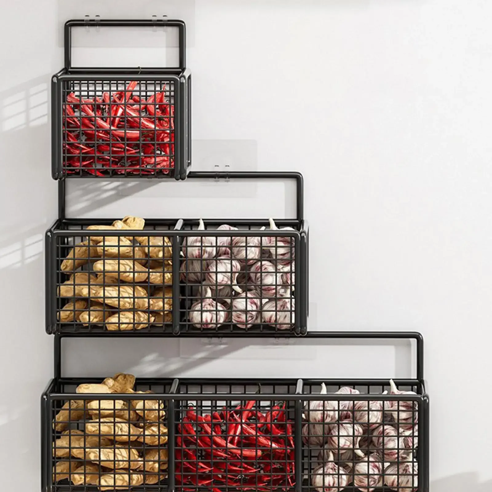 3 peças sem broca parede pendurado cesta do banheiro combo organizador de prateleira de ferro para organização do chuveiro multifuncional resistente